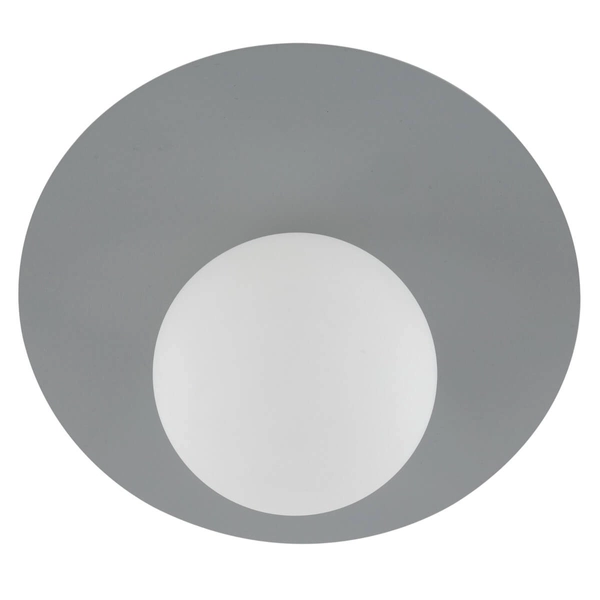 Lampa sufitowa do przedpokoju Pixi 10232 bubble ball biała szara