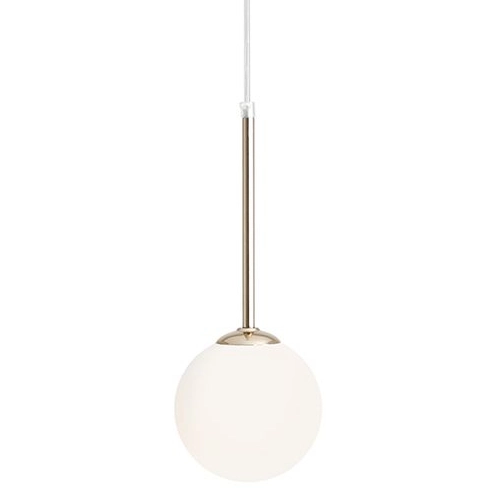Kulista lampa wisząca Bosso 1087XXS30 Aldex balls nad łóżko złota