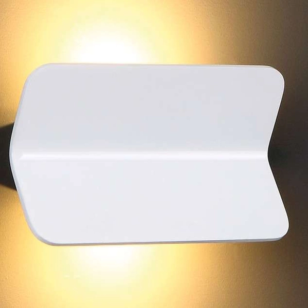 Lampa ścienna TIGRA W0131 oprawa metalowa LED 6W 3000K prostokątny biały