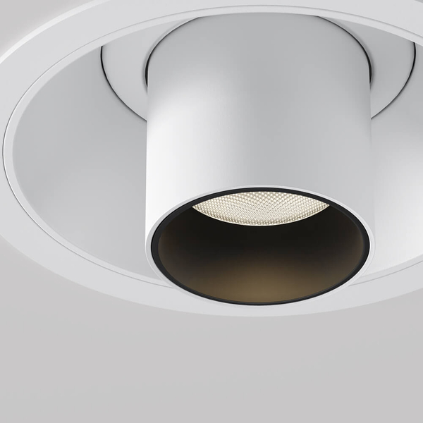 Podłużna lampa sufitowa Focus C140RS-L200-7W3K-W LED 7W 3000K biała