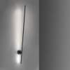 Ścienna lampa metalowa Inigo LED 11W 3000K kinkiet listwa czarna