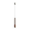 Wisząca lampa do sypialni CAMELEON SINGLES 12198 terakota beżowa