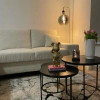 Stojąca lampa do salonu Julius 34738/01/65 Lucide loft czarna złota