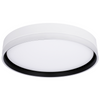 Plafon Florida 13-11305 Candellux LED 24W 4000K do salonu biały czarny