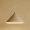 Lampa wisząca do jadalni Capital MLP2470 stożek regulowana beżowy