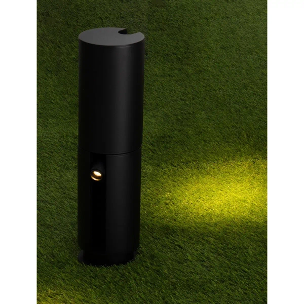 Stojący słupek zewnętrzny SANTELO LE75132 LED 5W 3000K IP65 czarna