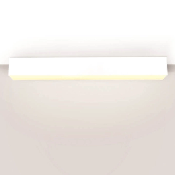 Lampa przysufitowa liniowa Lupinus 3115010102-1 Elkim LED 16W 3000K biała