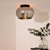 Sufitowa lampa loft Judi 45177/30/65 Lucide do sypialni przydymiona czarna