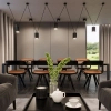 LAMPA wisząca VIWIN 9022 Shilo metalowy OPRAWA zwis tuby czarne