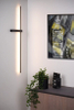 Nowoczesna lampa ścienna Segin 12200/90/30 listwa LED 10W 2700K metal czarna