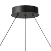 Ringowa lampa wisząca Moon LWS-MOON LED 3000K księżyc czarny