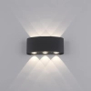 Grafitowa lampa ścienna Carlo LED 4,8W 3000K minimalistyczna