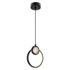 Wisząca lampa kula Lacrima 31-35592 LED 15W 3000K do salonu czarna