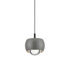 Lampa wisząca do jadalni LIMA LE44284 LED 13W 3000K bubble szara