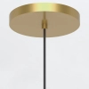 Kulista wisząca lampa Marni QN-MARNI-1P-NBR LED 5W 3000K mosiądz