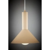 Wisząca lampa stożek VITRUM kaszmirowa 1xE27 nad stół 41544