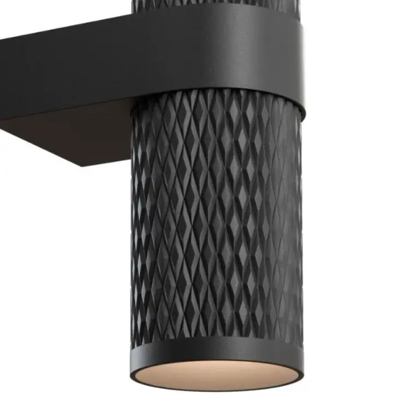 Kinkiet ścienny tuba Focus C069WL-02B Maytoni góra-dół czarny