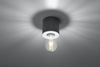 Sufitowa LAMPA natynkowa SL.0678 okrągła OPRAWA plafon tuba downlight betonowy szary