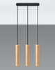 Wisząca LAMPA loftowa SL.0638 loftowa OPRAWA zwis tuby brązowe