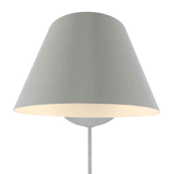 Kinkiet ścienny sypialniany Stay 2220381010 DFTP z włącznikiem szary