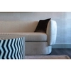 Ogniotrwała wygodna sofa Donatella S5132 FR WHITE Richmond Interiors stylowa biała