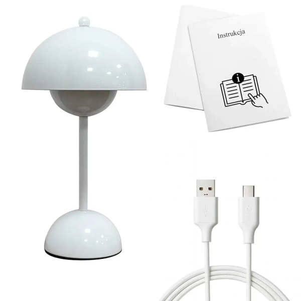 Retro stołowa lampka na USB-C Costa ML2270 LED 3W CCT biały