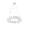 Lampa wisząca dekoracyjna CLOUD ST-DL6123P-50 biała akrylowa LED 32W 4000K do sypialni