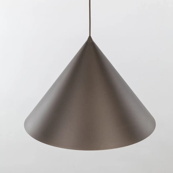 Lampa nad stół stożkowa CONO 10062 wisząca brązowy