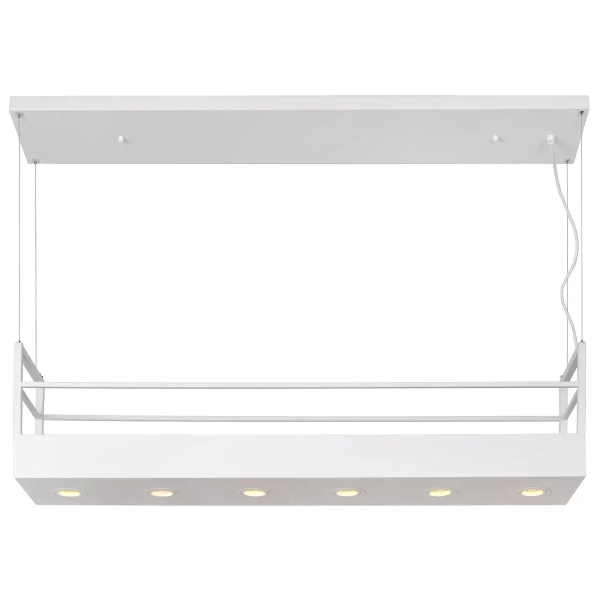 Lampa wisząca prostokąt MIRAVELLE 21427/06/31 Lucide kuchenna biały