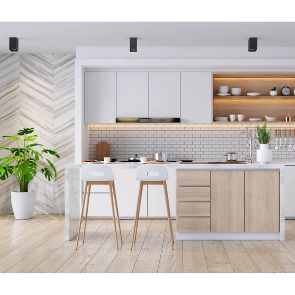 Gabinetowa lampa sufitowa Ander CLN-28394-S-BK Italux metalowa czarna