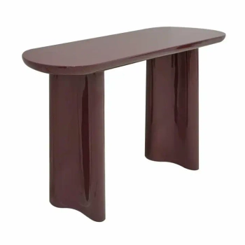 Designerska konsola pod telewizor Sunny 825325 burgundowa