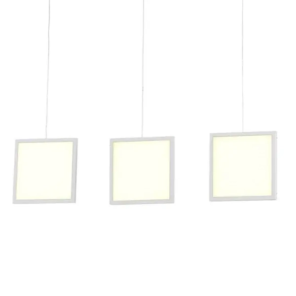 LAMPA wisząca DIXON ML268 Milagro kwadratowe OPRAWKI zwieszane LED 21W 4000K listwa sufitowa squares biała