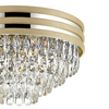 Sufitowa lampa glamour NAICA C0525-05A-V6B5 kryształowa złota