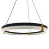 Lampa wisząca Plum LP-0407/1P L BK Triangle LED 40W 3000-6000W czarna