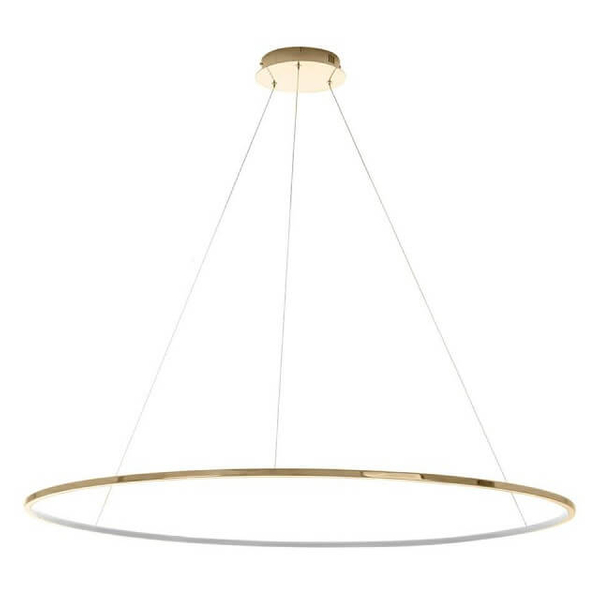Lampa wisząca do jadalni Ring Slim MSE1501100160 Moosee LED 47W 3000K złota