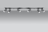 LAMPA sufitowa SPARK SL.0454 regulowana OPRAWA listwa SPOT metalowe tuby szare