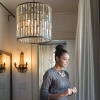 LAMPA wisząca GEMMA HK-GEMMA-P-B-VBZ Elstead HINKLEY glamour OPRAWA kryształowa brąz bursztynowa przezroczysta