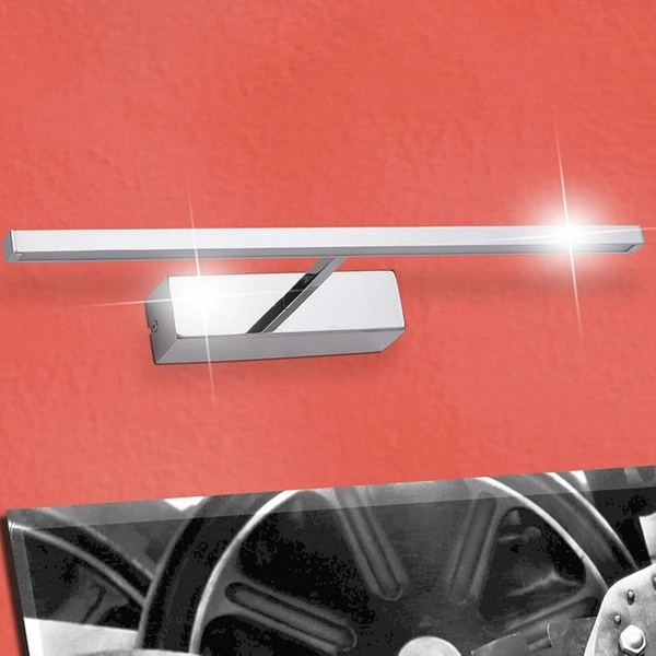 Kinkiet LAMPA ścienna PICTURE SLIM 3908 Rabalux metalowa OPRAWA listwa LED 12W 4000K galeryjka chrom