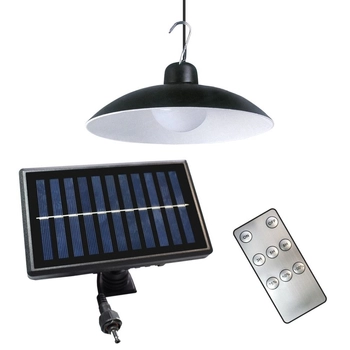 Tarasowa lampa wisząca Saturn EKO9150 Ekolight LED 6W 4000K solar IP44 czarna