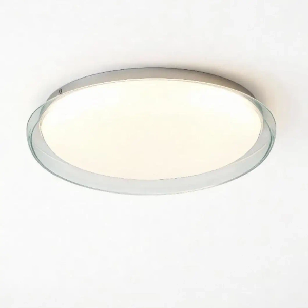 Minimalistyczny plafon Trego LP-9465/1C-50 WH LED 35W 3000-6000K biały