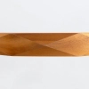 Wisząca lampa ring Angular QN-ANGULAR-RING-LED-80-TEAK LED 29W 3000K brąz