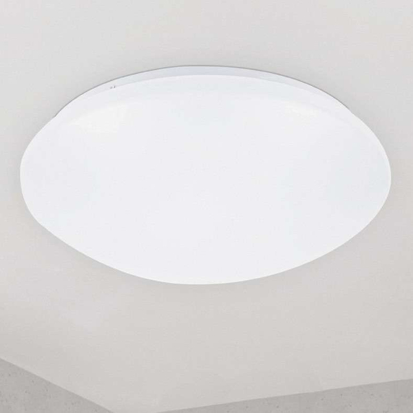 Natynkowa LAMPA sufitowa LUCAS 3436 Rabalux okrągła OPRAWA plafon LED 24W 4000K metalowy biały