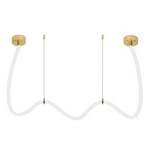 Zwieszana lampa Lasso MSE1501100441 LED 40W 3000-4000K 3m wąż złota biała