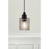 Szklana lampa wisząca Hollywood 46483000 tuba przezroczysty