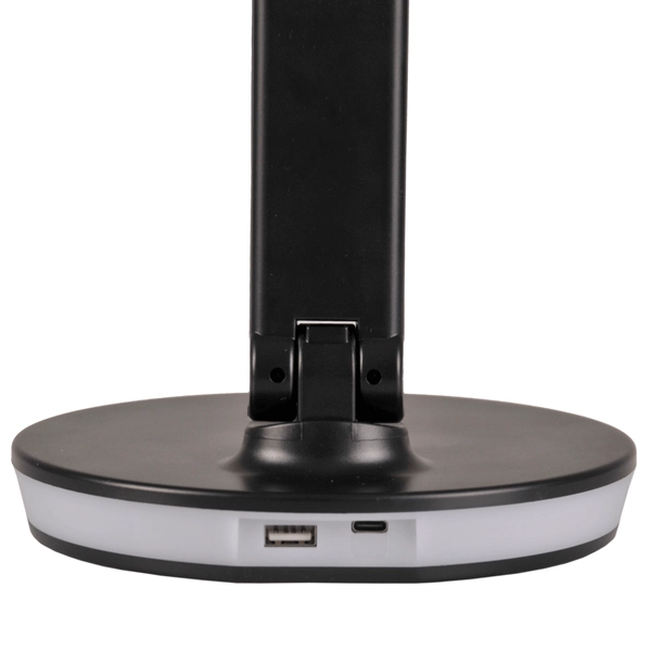 Biurkowa lampka dotykowa NEPTUN 325044 LED 7W 4000K+RGB czarny