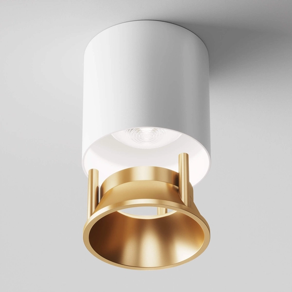 Oczko sufitowe natynkowe Alfa C064CL-L12W4K-D LED 12W punktowe białe