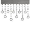 Kinkiet ścienny glamour OLEVIRA LE45150 LED 15W 3500K kryształy szare