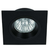 Wpuszczana lampa sufitowa Osta Nero Orlicki Design kwadratowa czarna
