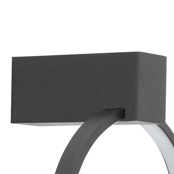 Kinkiet okrągły pierścień Circolo 10858 Nowodvorski LED 9W 4000K czarny