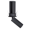 Regulowana lampa podtynkowa HALO H0129 Maxlight LED 6W 3000K sopel czarny